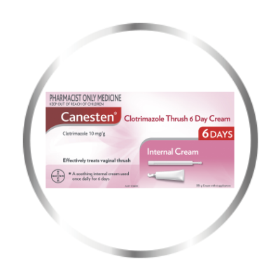 17. Canesten Thrush 6 Day Cream