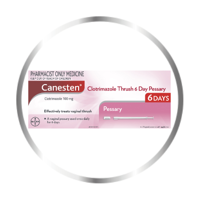 18. Canesten Thrush 6 Day Pessary