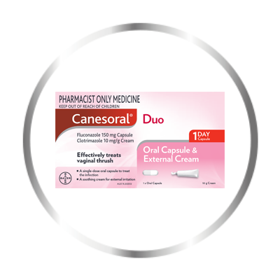 CanesOral Duo Oral Capsule Thrush Treatment