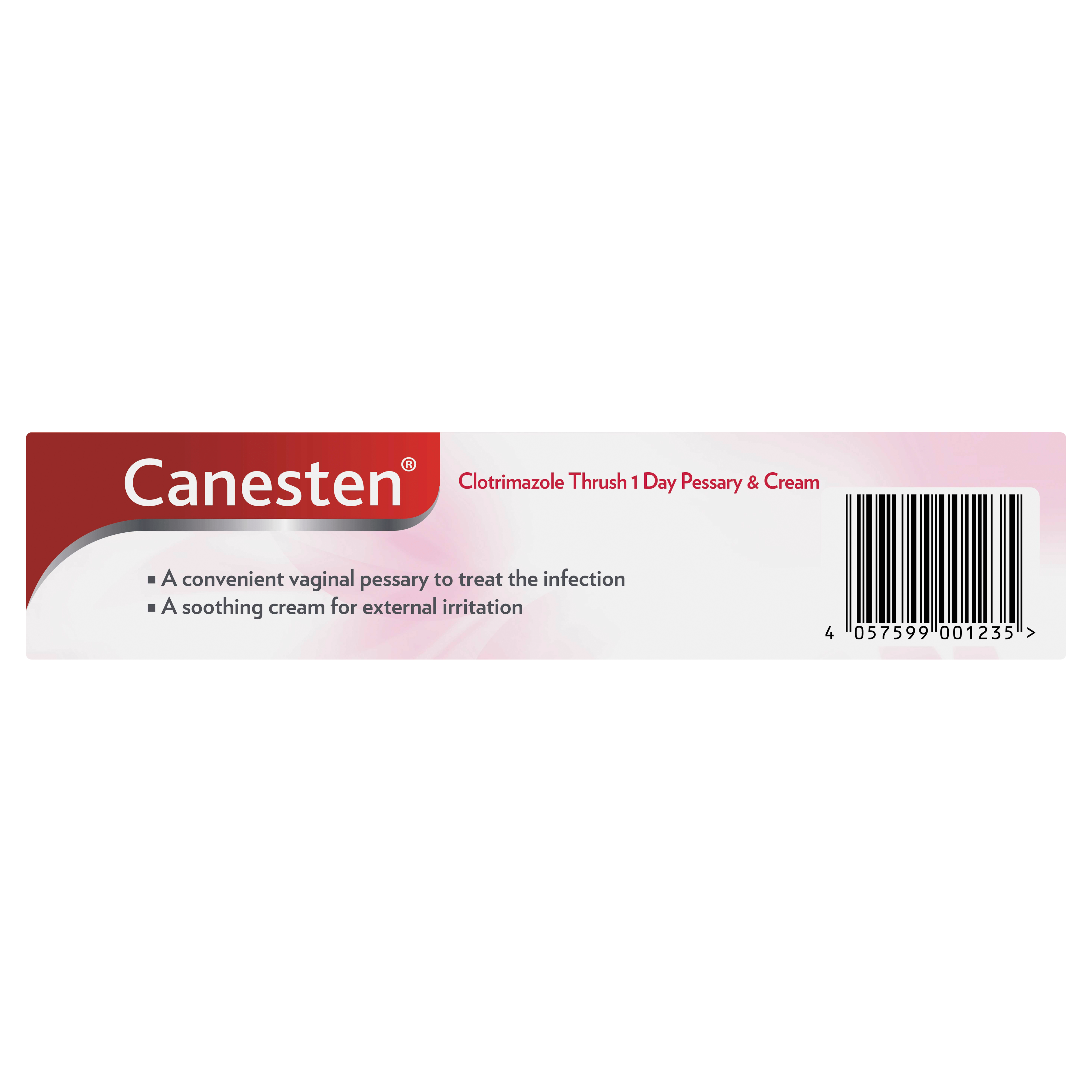 Canesten® 1 Day Pessary + External Cream