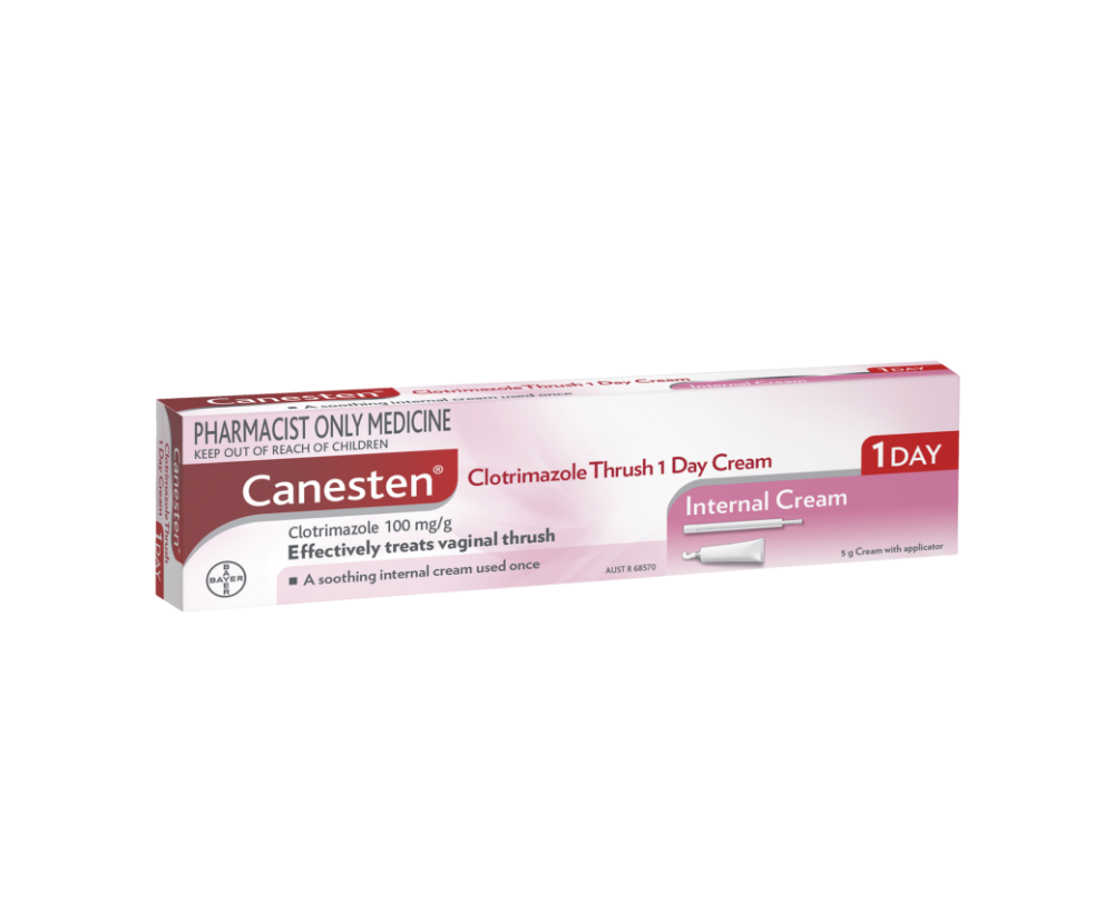 Canesten Extra treatment of Fungus, Hautpilz yeast, Candida